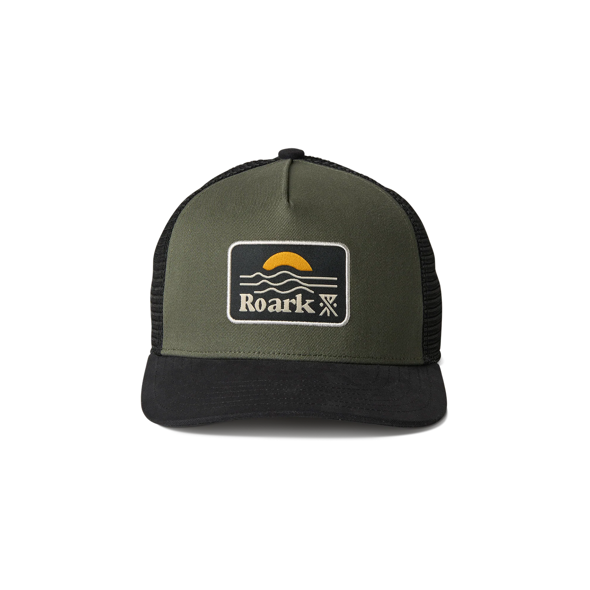 Station Trucker Snapback Hat - Military