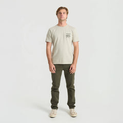 HWY 128 5-Pocket Broken Twill Denim - Military