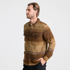 Nordsman Jacquard Long Sleeve Flannel - Otter