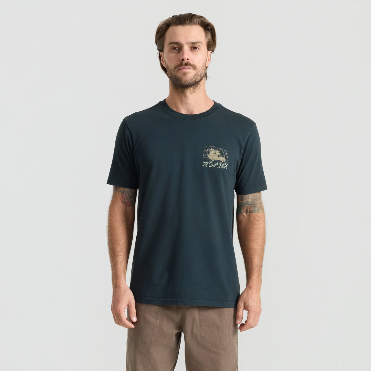 Camper Premium Tee - Washed Black