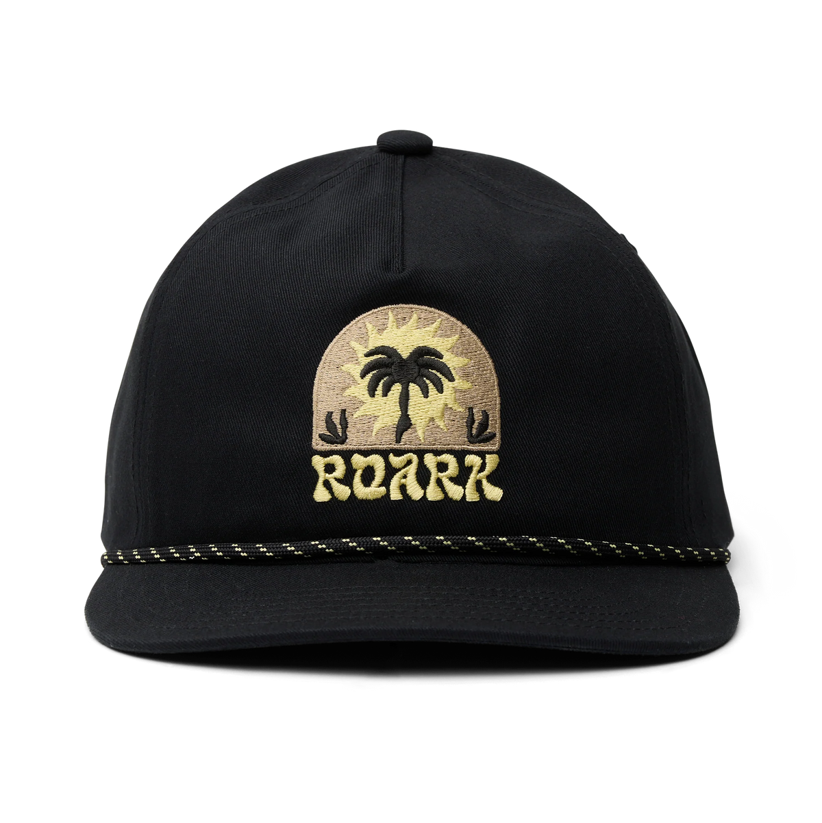 Venture Snapback Hat - Black