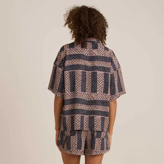 Riviera Short Sleeve Shirt - H.O.D Dark Navy