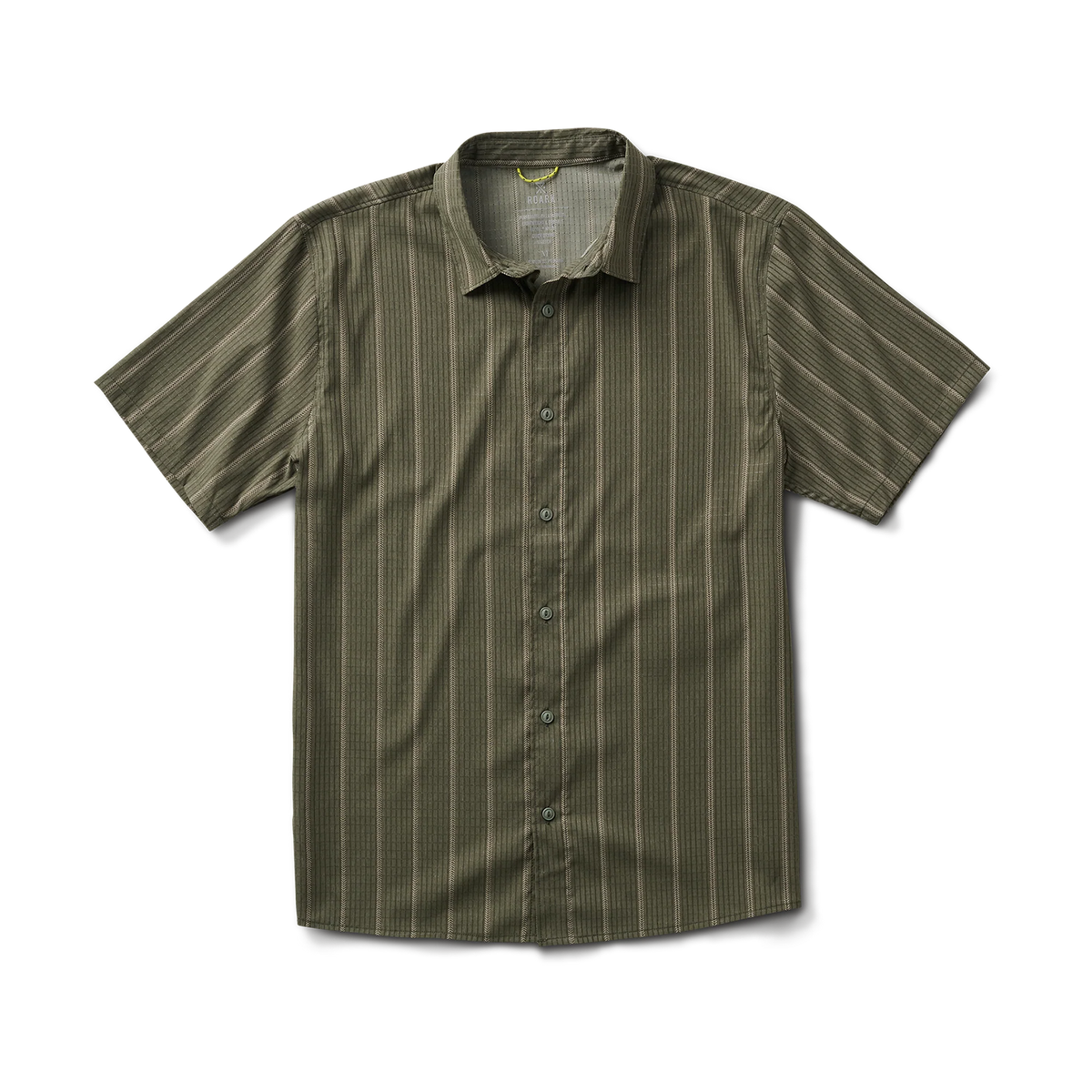Bless Up Breathable Stretch Shirt - Military Stripes